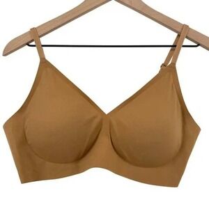 EBY Relief Wireless Bra Sunkissed Dark Tan Women's XL Removable Pads